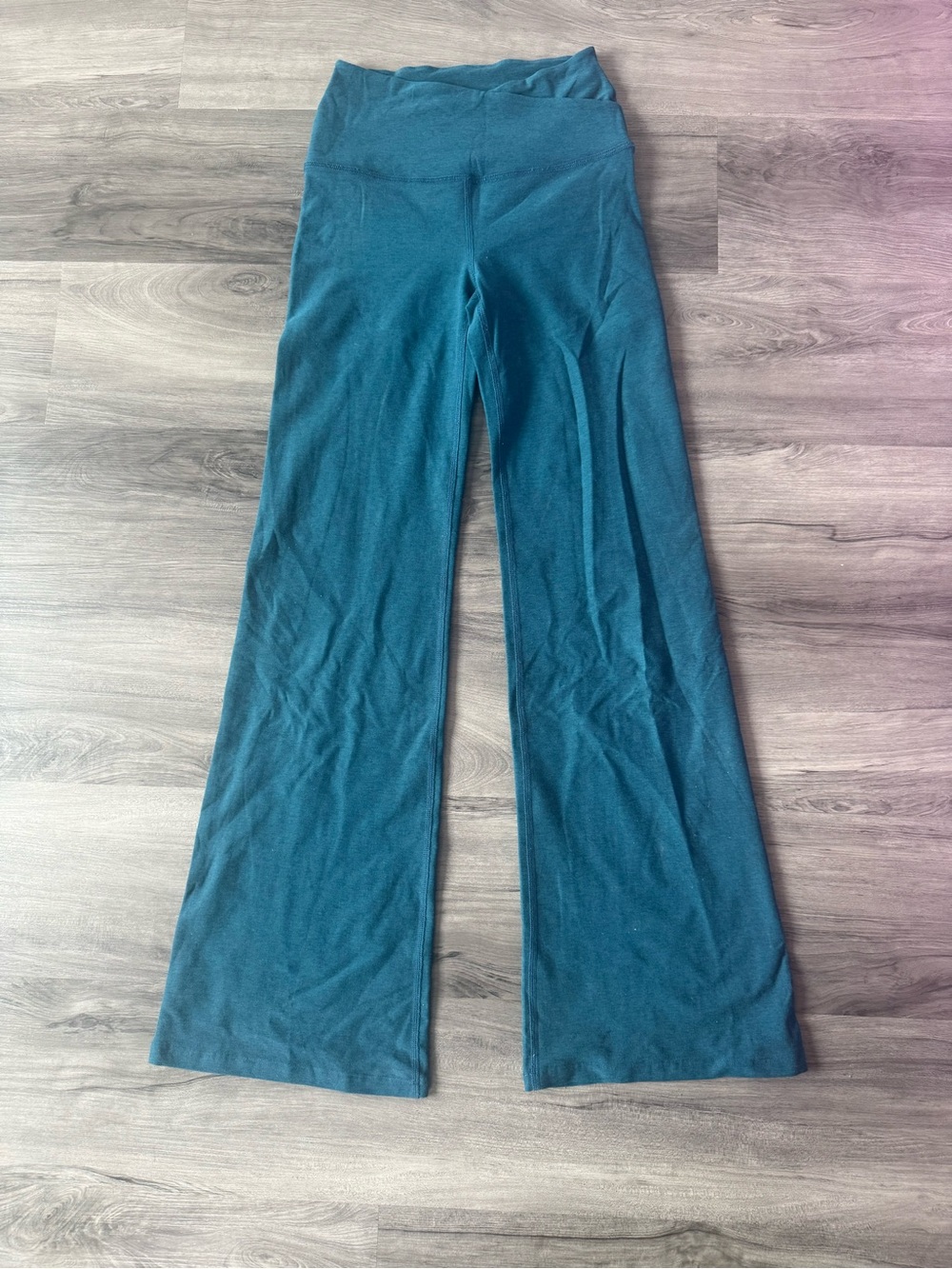 beyond yoga cross waist boot up pants